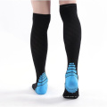 Los hombres de encargo del fútbol del fútbol de los deportes calzan la compresión atlética alta del calcetín de la rodilla